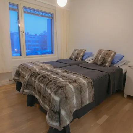 Newly Built Rovakatu 11 Center With 2 Bedrooms, Sleeps 6 Rovaniemi