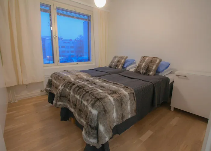 Newly Built Rovakatu 11 Center With 2 Bedrooms, Sleeps 6 Rovaniemi